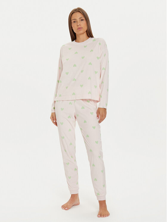 benetton-pigiami-049tuk-1.jpg United Colors Of Benetton Pigiama 360T3P030 Rosa Regular Fit | Modivo.it - immagine 1
