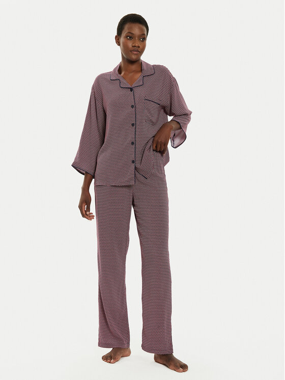 benetton-pigiami-382rme-1.jpg United Colors Of Benetton Pigiama 4X9X3P00J Viola Regular Fit | Modivo.it - immagine 1