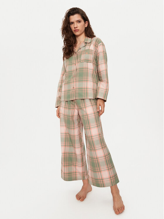 benetton-pigiami-donna-678xtq-1.jpg United Colors Of Benetton Pigiama 4YMS3P00N Beige Relaxed Fit | Modivo.it - immagine 1