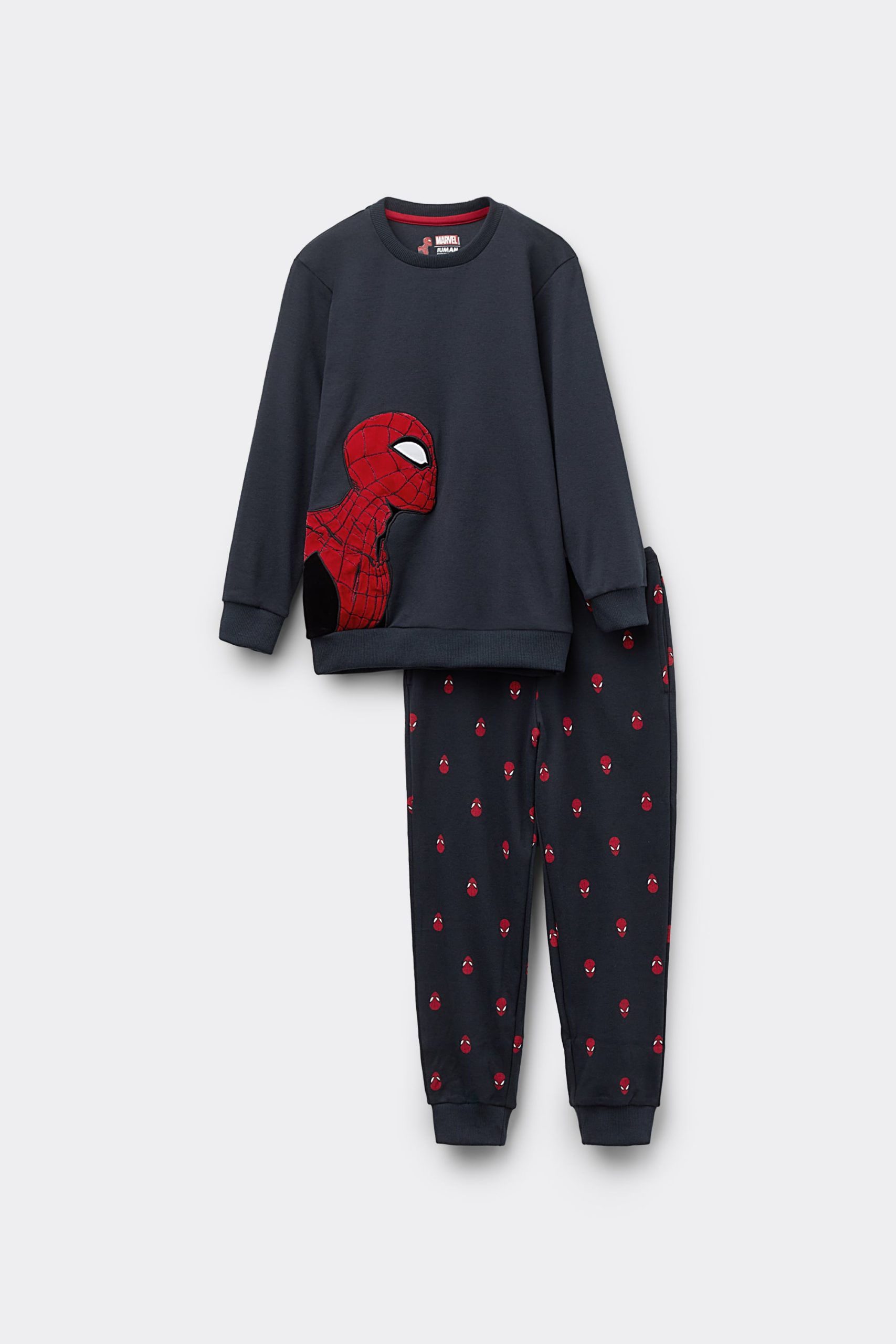 calzedonia-pigiami-977qbw-1.jpg Cotone Interlock Calzedonia Pigiami Estivi Pigiama Lungo Bambino In Cotone Marvel Spider man Intimissimi - immagine 1