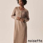 Camicia da notte donna manica lunga in Termotex Oscalito