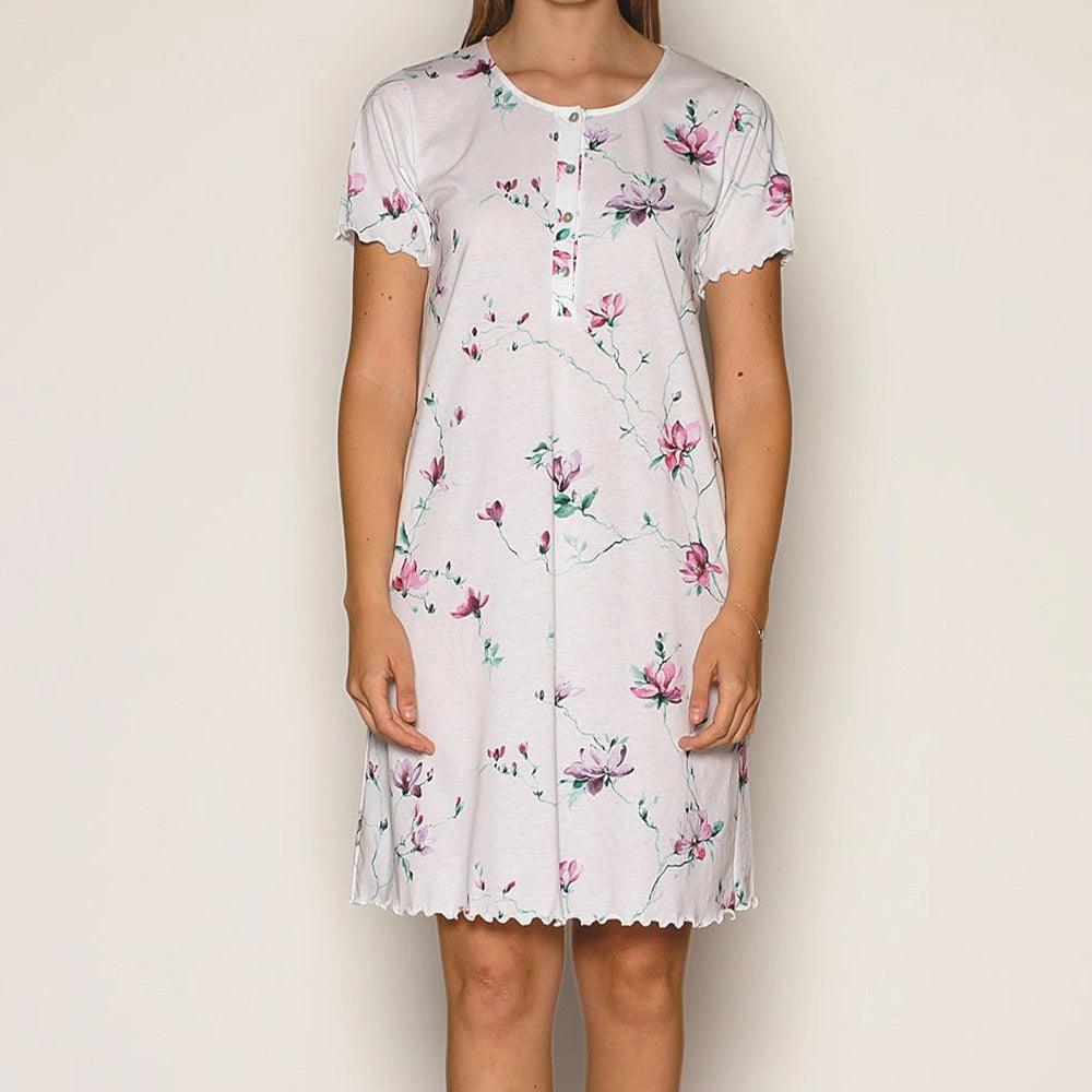 camicia-da-notte-donna-209kxv-1.jpg Zero Pigiamore Camicia da Notte Estiva da Donna 3364 - immagine 1