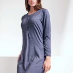 Camicia da notte donna in viscosa pesante mini pois Lormar Miss MIS632066 Lormar