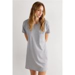 Intimo donna camicia da notte, intimissimi, grigio, cotone | Drezzy.it