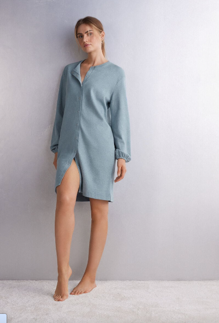 camicia-da-notte-intimissimi-668osg.png Camicia Da Notte Sposa Intimissimi Camicia da Notte Maniche lunghe Casual Sunday Intimissimi - immagine 1