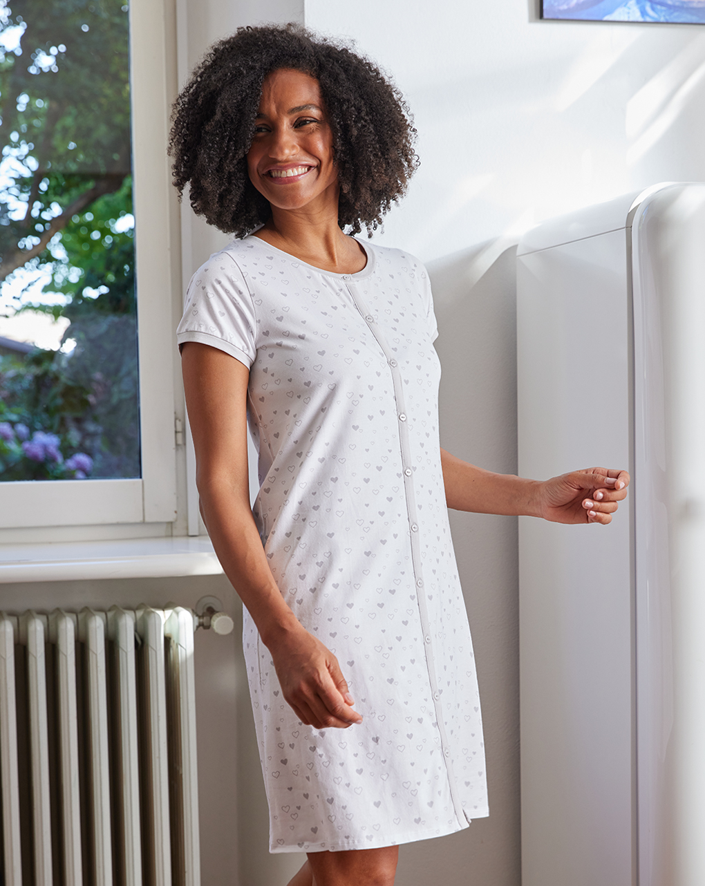 camicie-da-notte-785cuh-1.jpg Premaman Camicia Da Notte Invernale Lunga Dress Camicie Da Notte Gestanti Vestiti Premaman Camicie Da Notte - immagine 1