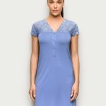 Yamamay Camicia da notte blue/blu Zalando.it