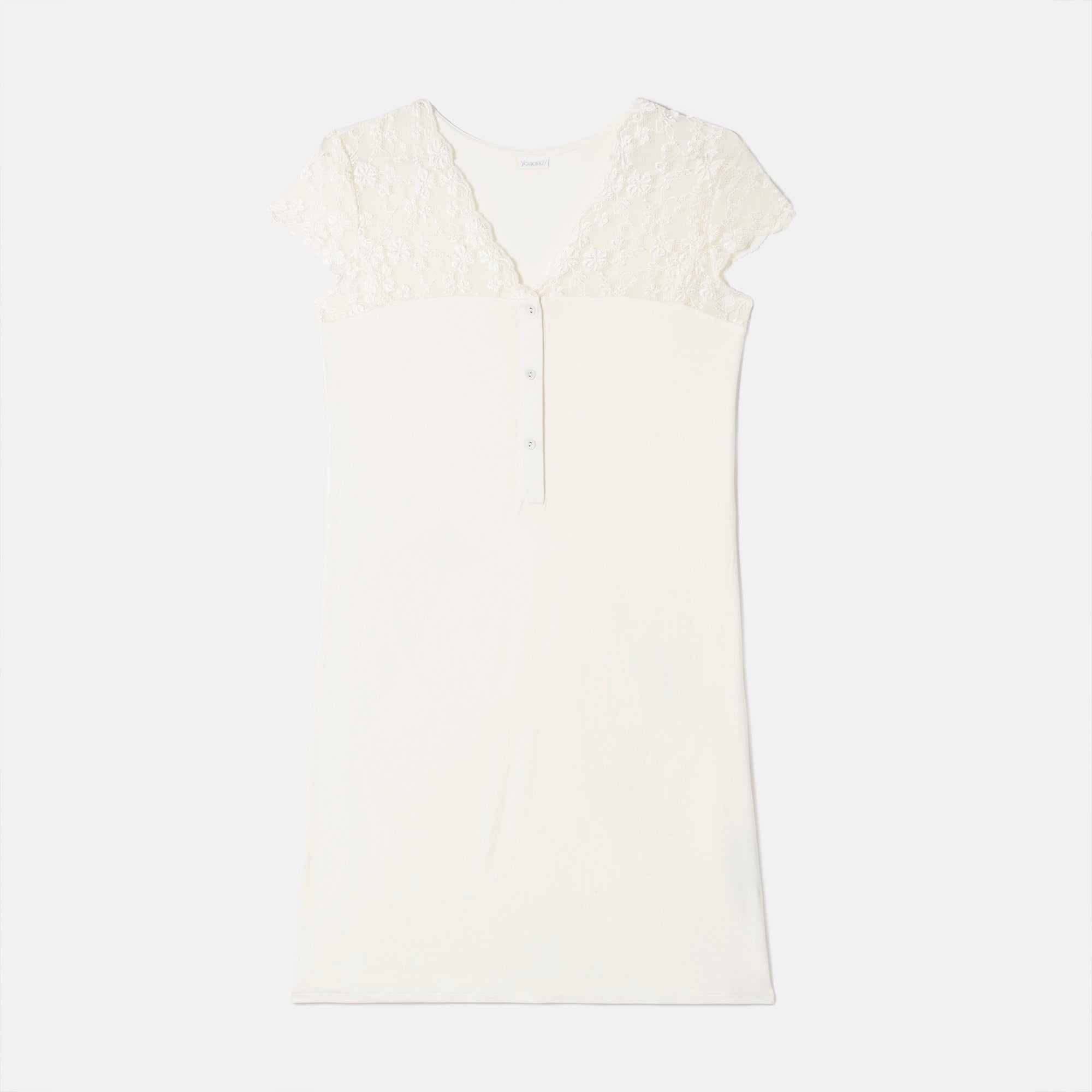 camicie-da-notte-yamamay-503qrx-1.jpg Camicia da notte Primula Seta | Yamamay - immagine 1