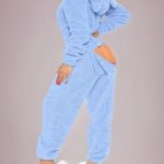 Pigiama Donna Sexy Hot per Sesso Aperto Cotone Intimissimi Invernale Pigiama Intero Caldo Lungo Lovable Pile Elegante Morbido Manica Lunga Abbigliamento da Notte Lingerie Curvy Felpato Sleepwear : Amazon.it: Moda
