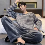 Pigiami Uomo Pigiama Velluto Intimissimi Pigiami Combinabili Uomo: Maglie E Pantaloni IUMAN Intimissimi