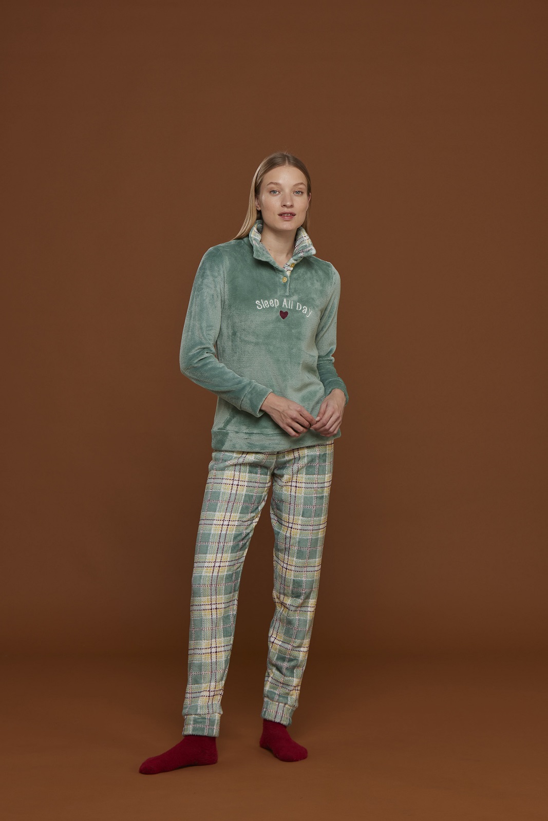 noi-di-notte-pigiama-donna-055xdo-1.jpg NOIDINOTTE | Pigiama In Coral Fleece su Sottosopraintimo.it - immagine 1