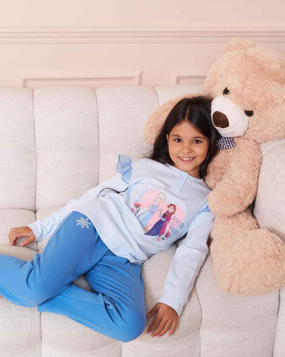 pigiama-bambina-412zaq-1.jpg Pigiama Bambina Disney/Marvel Caldo Cotone per il Massimo Comfort - immagine 1