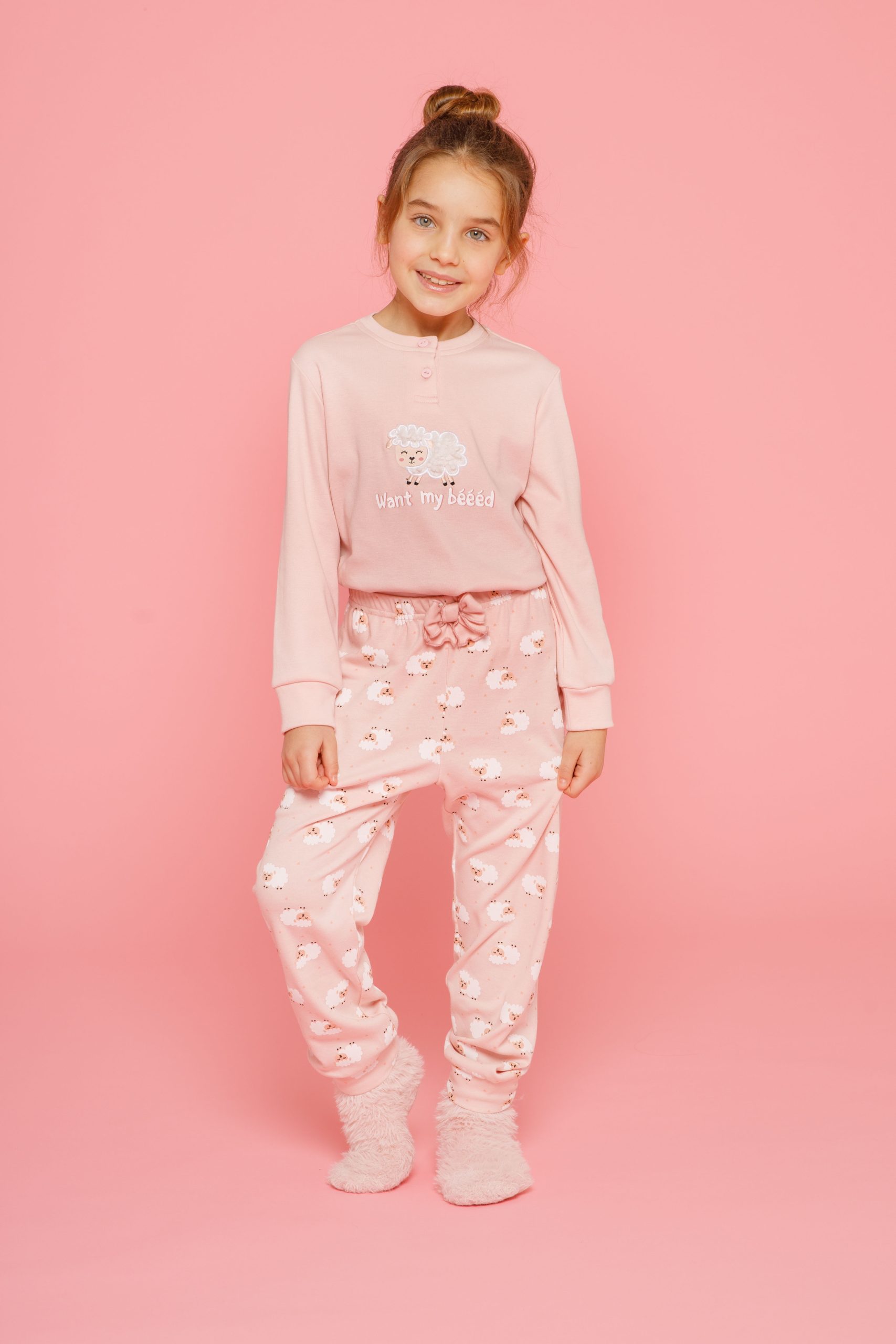 pigiama-bambina-784myf-1.jpg Pigiama bambina in caldo cotone Noidìnotte - immagine 1