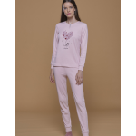 NOIDINOTTE PIGIAMA DONNA CALDO COTONE ART.FA7880