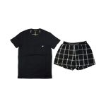 Pigiama corto uomo EMPORIO ARMANI mezza manica con shorts.