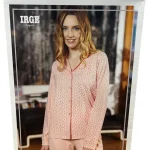 PIGIAMA DONNA LUNGO CALDO COTONE APERTO AVANTI IRGE MII2138
