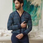 PIGIAMA UOMO IN FRESCO COTONE A FANTASIA