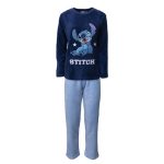 Pigiama Disney Lilo e Stitch donna ragazza lungo invernale in pile 6953 | eBay