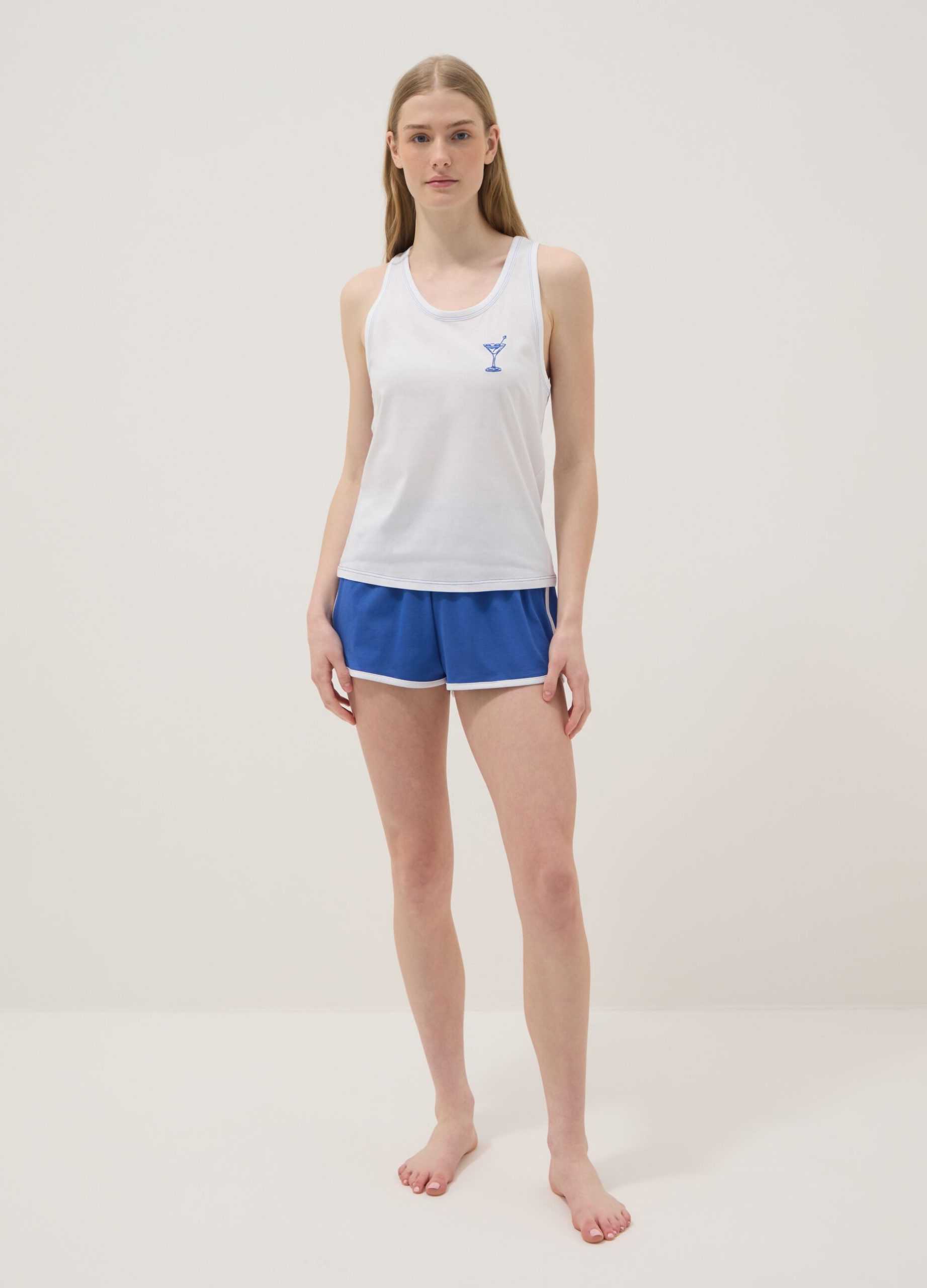 pigiama-donna-ovs-605yft-1.jpg Pigiami corti da Donna | OVS - immagine 1