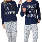 Couple PJs Harry Potter Cotton Lounge Wear Pyjamas Set Nightwear Long Sleeve | eBay