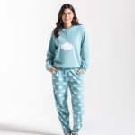 Pigiama donna in pile Cloud