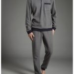Ragno pigiama uomo invernale punto milano articolo u426n1