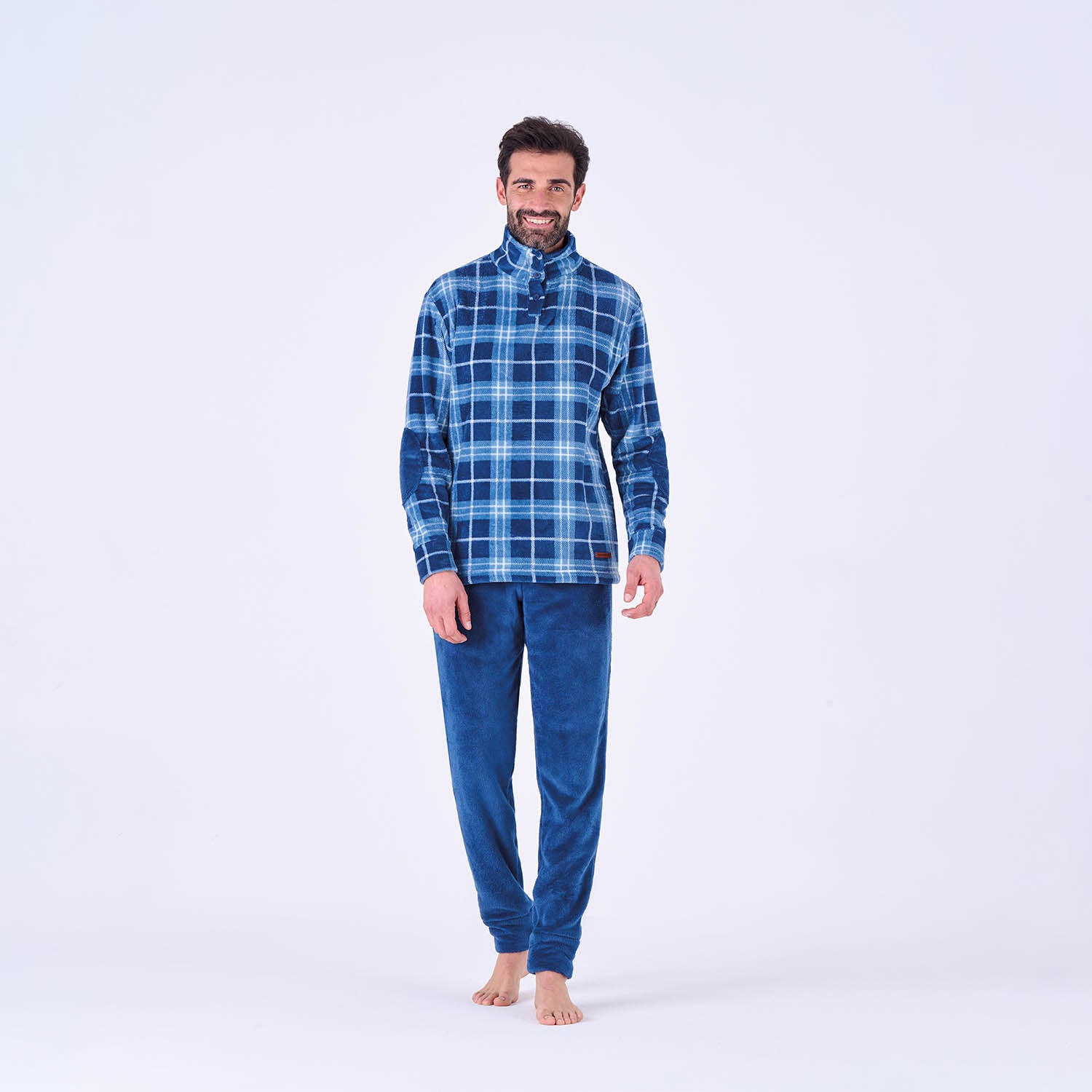 pigiama-invernale-uomo-774jzx-1.jpg Pigiama Invernale Uomo Pile Coral Pigiamiamoci 2825 – Ruocco Store - immagine 1