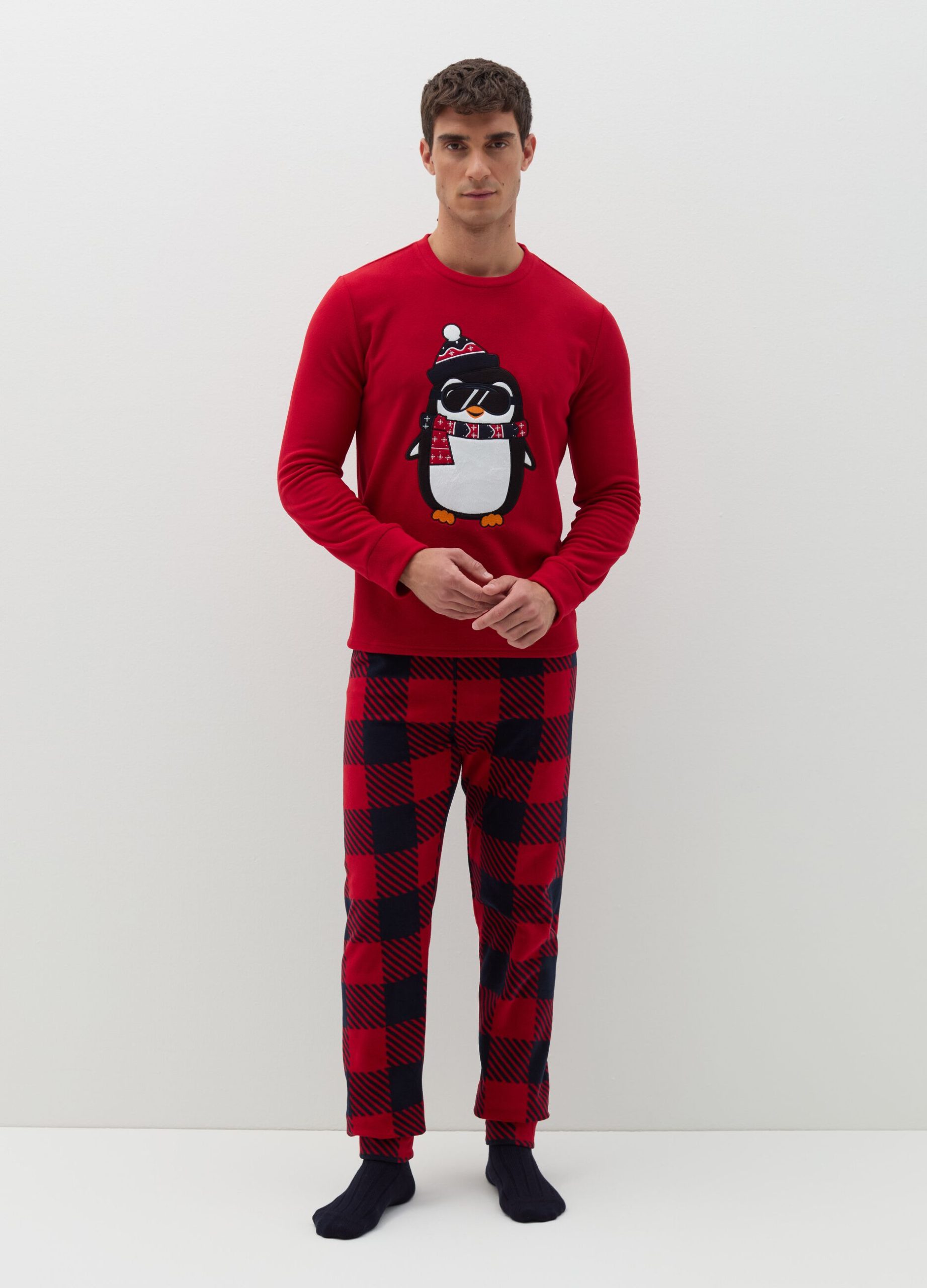 pigiama-pile-uomo-967ddb-1.jpg Pigiama Uomo Ovs Pigiama Pile Pigiama Uomo Pigiama Pile Disney Disney Pigiama Pile Uomo Ovs OVS SET REGULAR FIT Pigiama Black/red - immagine 1