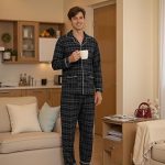 iClosam Pigiama Uomo Cotone Lungo con Tasche Due Pezzi a Quadri Comodo | Mano Piacevole, Pantaloni Lunghi, Tessuto Morbido, Calore Confortevole, Vestibilità Comoda, Tessuto Traspirante : Amazon.it: Moda