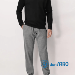 Pigiama uomo lupetto in caldo cotone stampa chevron Perofil Don Saro dal 1898