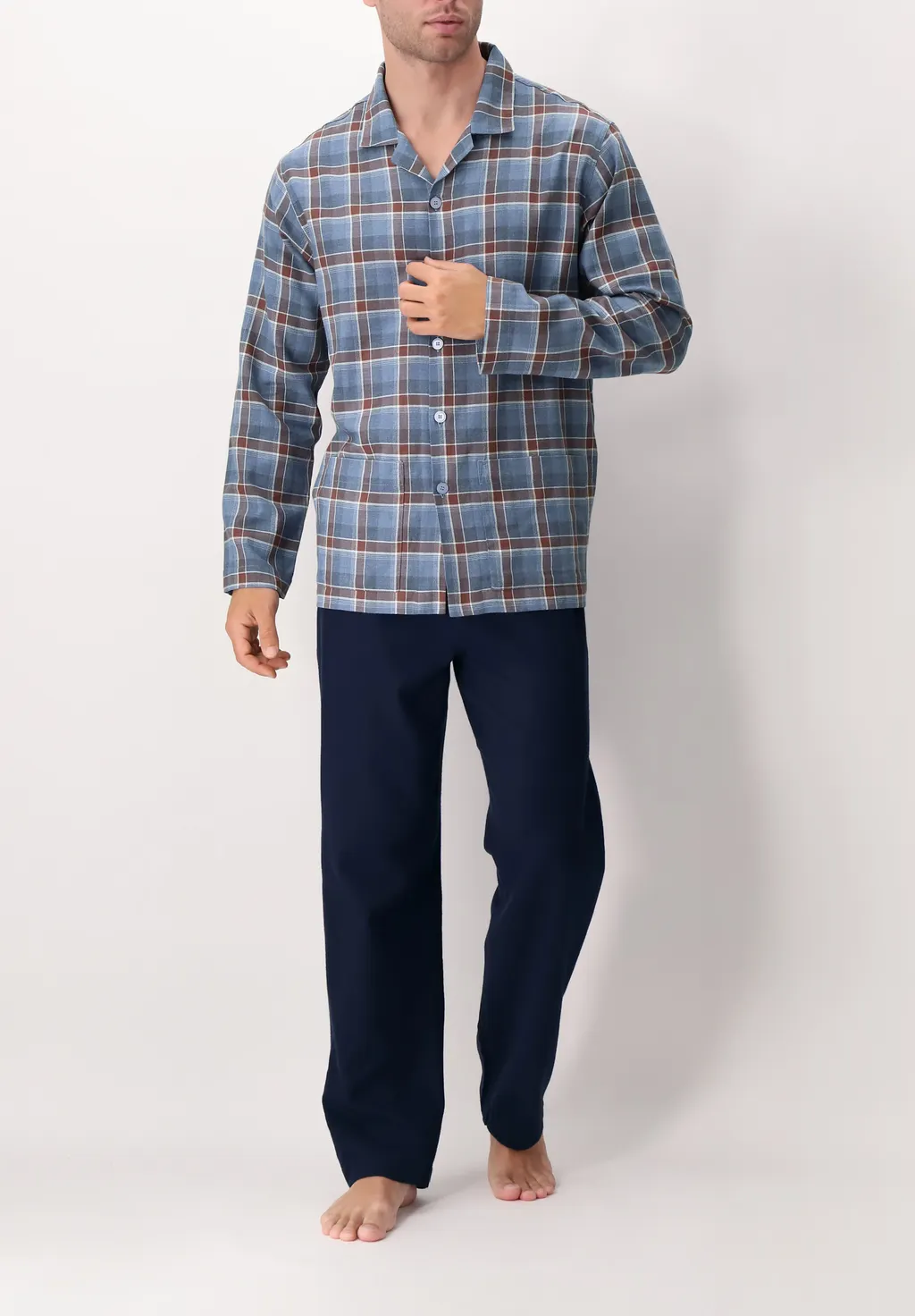 pigiama-uomo-invernale-112nhy.webp Pigiama uomo flanella invernale Perofil aperto VPRT92984 Tg.56 - immagine 1