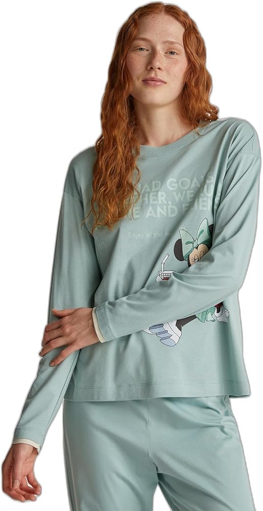 pigiami-benetton-545yhw-1.jpg United Colors of Benetton Maglia G/C M/L : Amazon.it: Moda - immagine 1