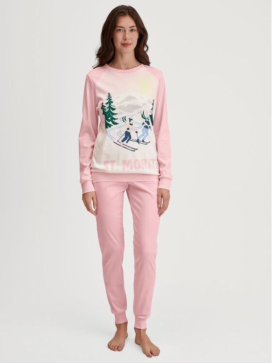 pigiami-calida-032qbs-1.jpg Calida Pigiama 45050 Rosa Regular Fit | Modivo.it - immagine 1