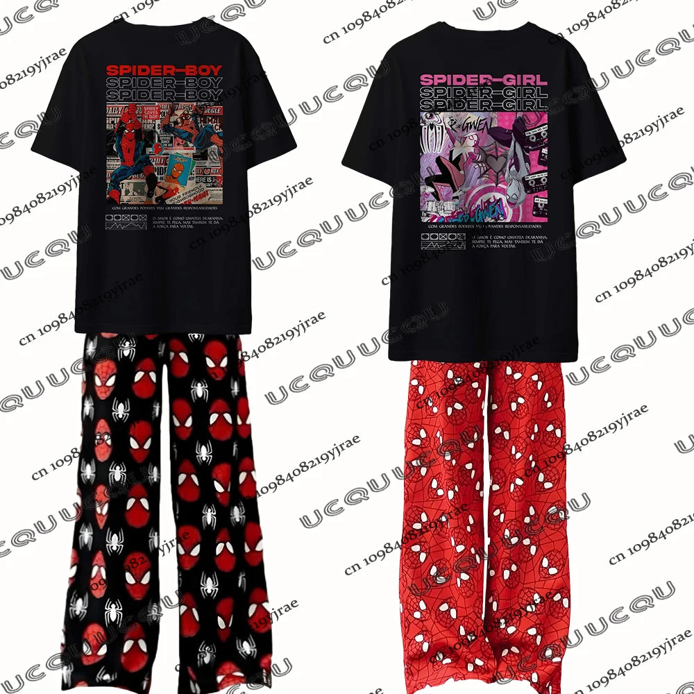pigiami-di-coppia-159kmf-1.jpg Pigiama di coppia di Spiderman | Spiderman Boutique - immagine 1
