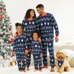 Pigiami Christmas Pigiama Familiare Pigiama Famiglia Pigiama Donna Pigiami Pile Natalizi Ovs Pigiama Natale Famiglia Pile