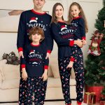 Pigiama Famiglia Pigiami Natale Donna Pigiama Donna Flanella Natalizio Pigiami Natale Famiglia Set