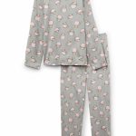 Tezenis Pigiama grey/grigio chiaro Zalando
