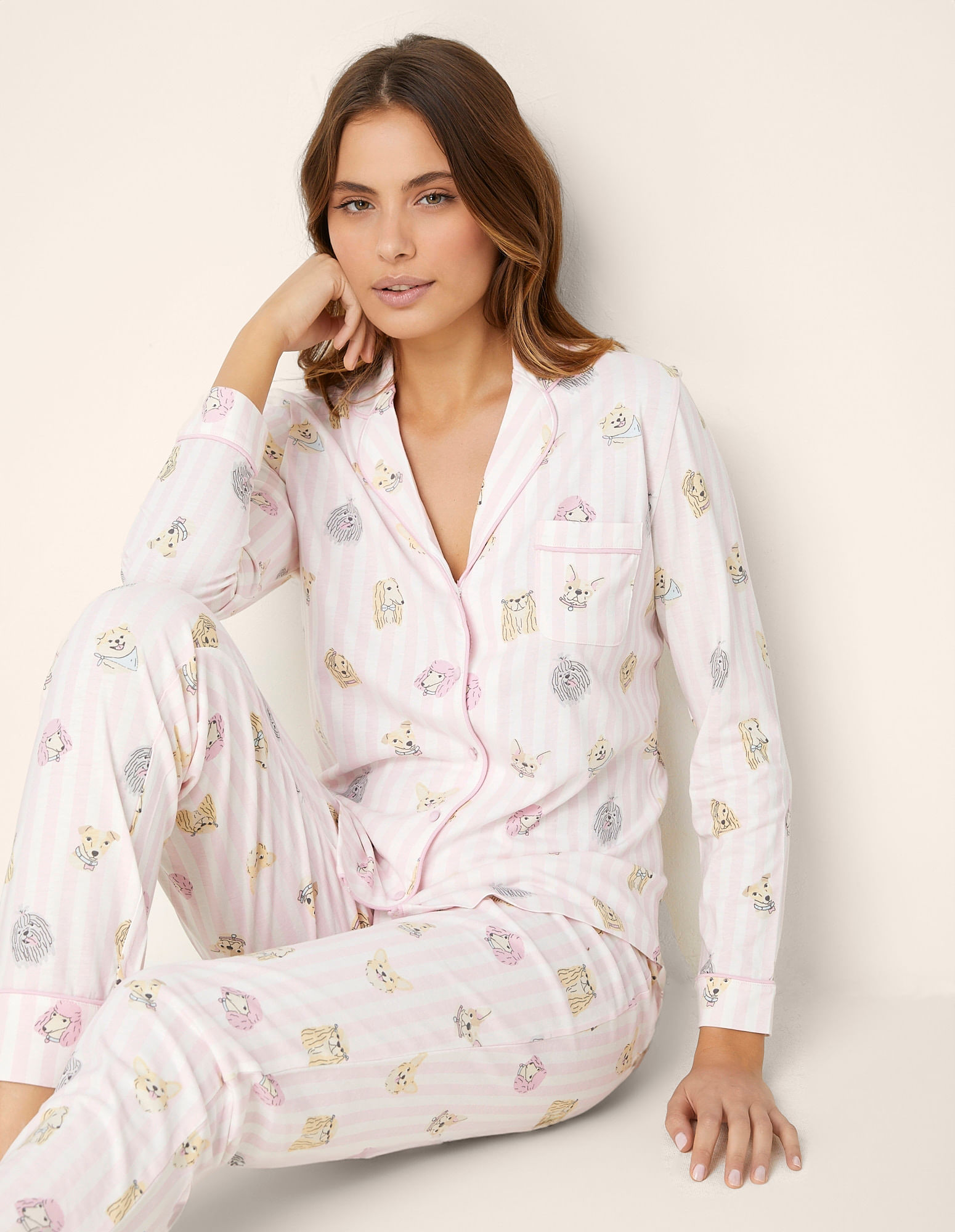 tezenis-pigiami-donna-068zti-1.jpg Pigiami Tezenis Re Leone Re Leone Tezenis Pigiami Donna Re Leone Pigiama Tezenis Lilli Pigiami Donna - immagine 1