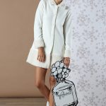 Vestaglia donna in Pile Medio Peso Maryplaid Milk 6V83056
