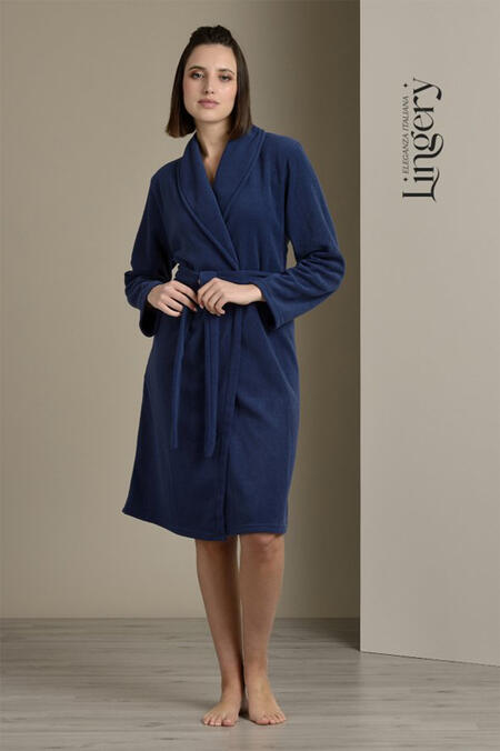 vestaglia-donna-pile-551vhn-1.jpg LINGERIE Vestaglia Donna Pile In Busta | BuyBuy24 Abbigliamento per Famiglie - immagine 1