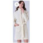 Vestaglia Donna Pile Bottoni Pigiamiamoci 3409