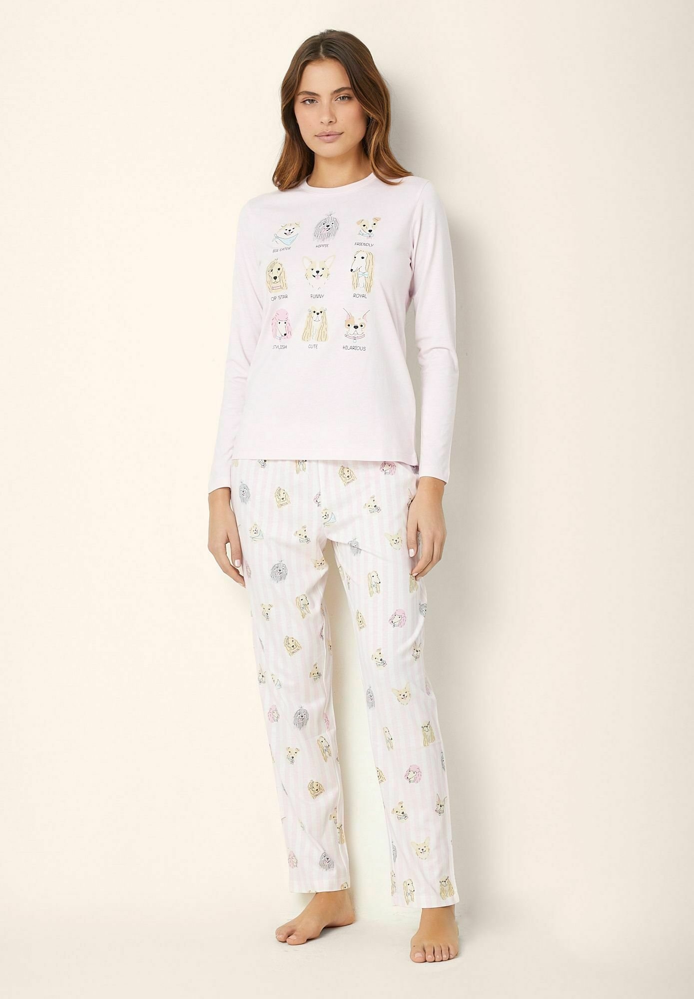 yamamay-pigiami-878qkh-1.jpg Yamamay LOVELY DOGS SET Pigiama multicolor with print/rosa chiaro Zalando.it - immagine 1